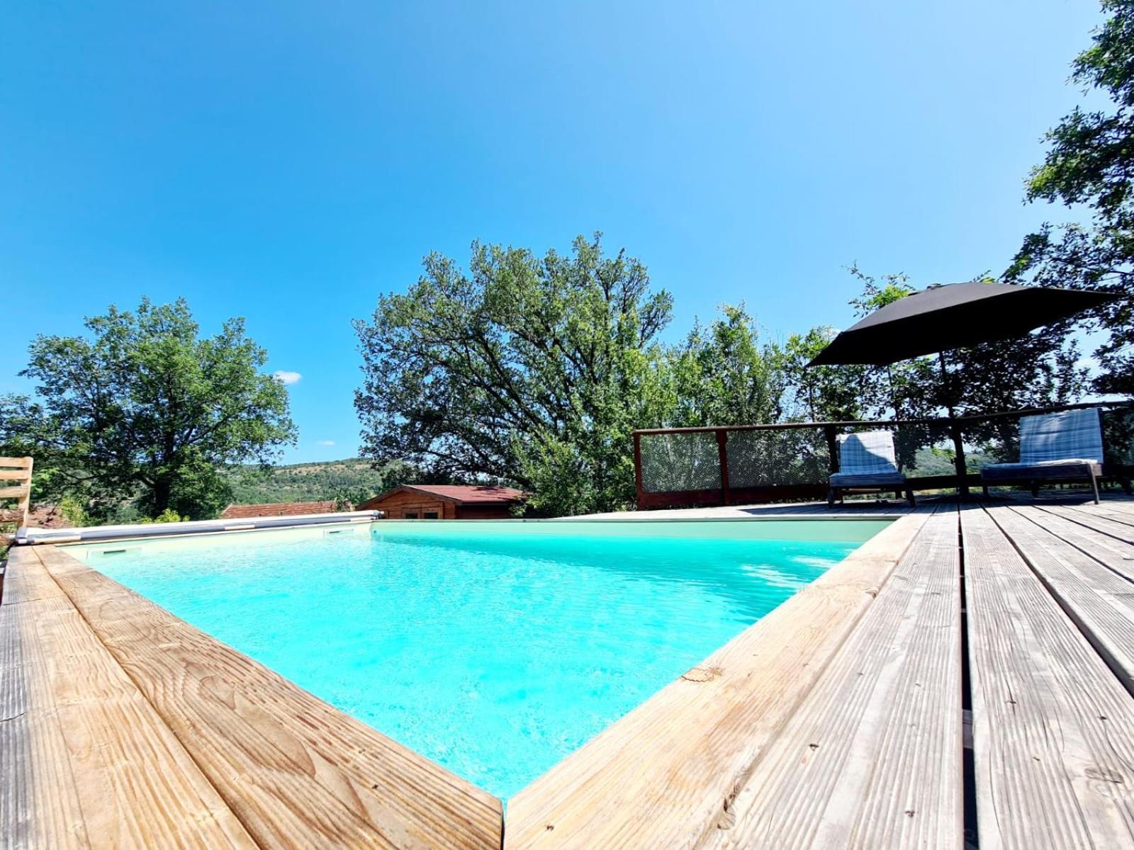 La Roulotte Du Coustal, Cajarc, Lot Hotel Exterior photo